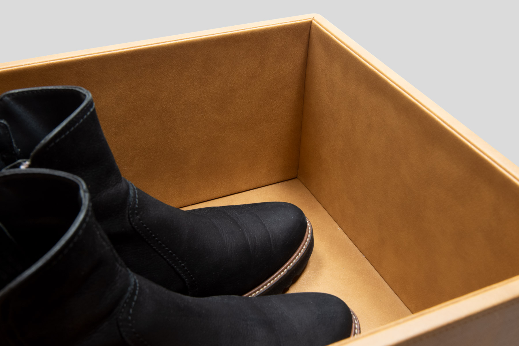 Leather shoe boxes for hotels - SFP Hospitality GmbH