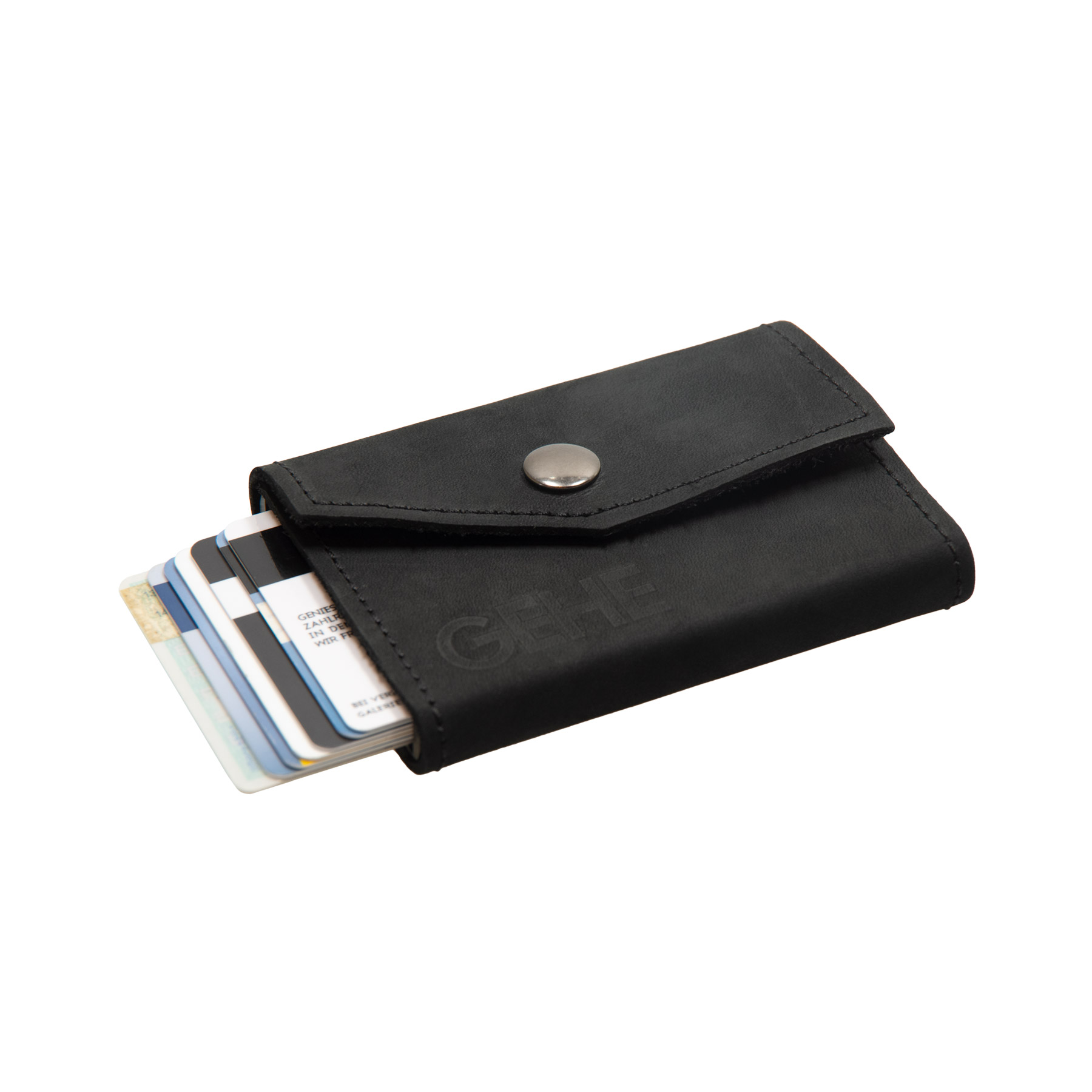 RFID cardholder made of leather and metal - SFP Hospitality GmbH