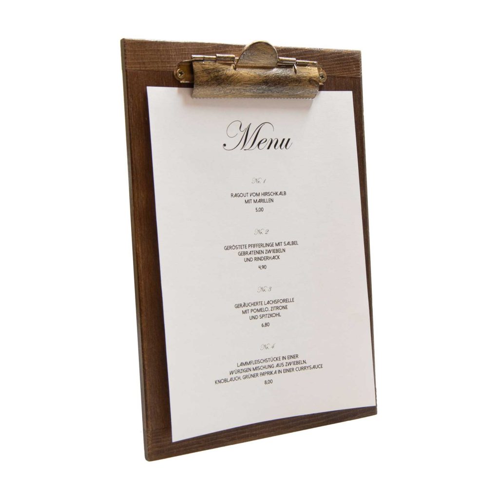 speisekarte-klemmbrett-gastronomie-aus-holz